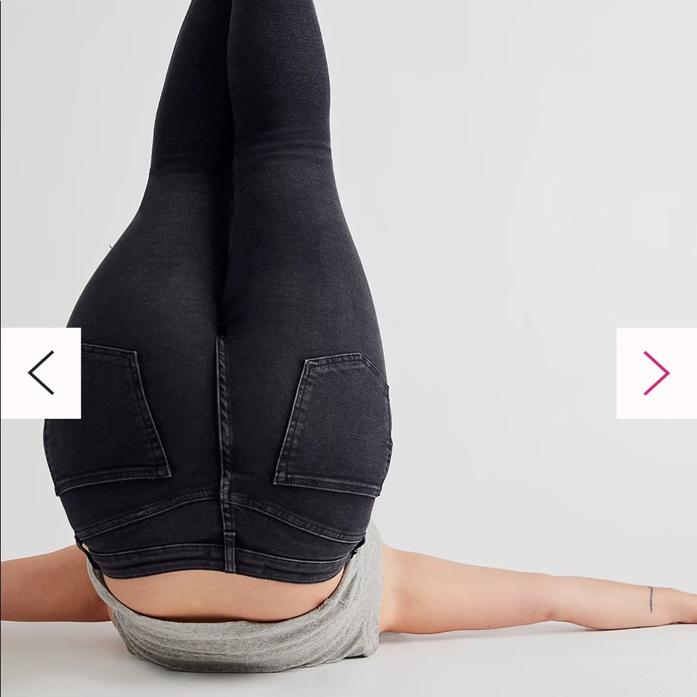 We The Free Button Fly Distress Stella Skinny Jean - Picture 3 of 8